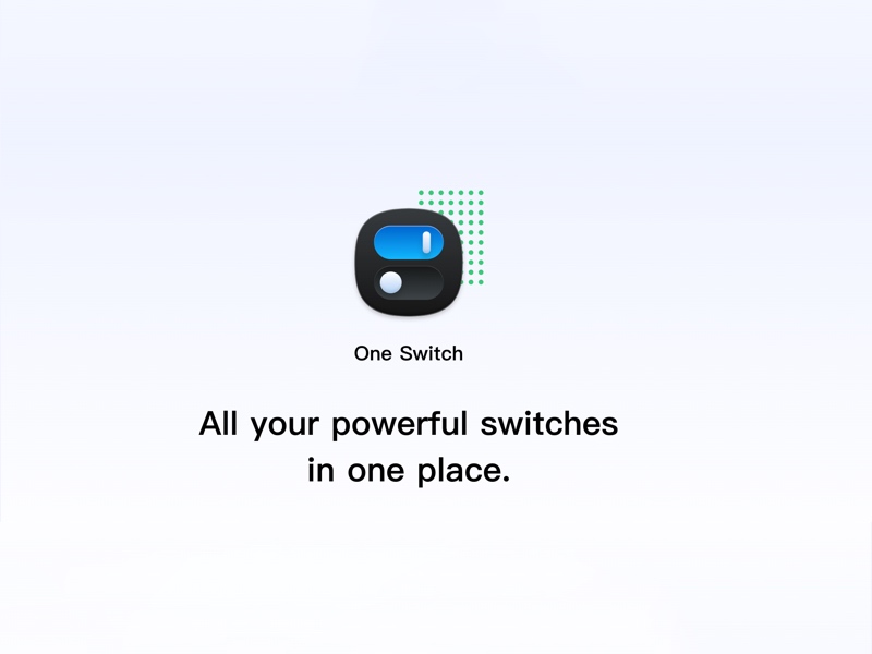 One Switch MacApp | One Switch ,All in one 的万能开关 – Lim Wu